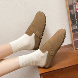 Women's Birken Shoes Lefor Shoes Single Shoes Soft Soles Small Shoes Autumn Winter Sen Line Retro Women's
