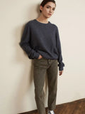 Sales Of Solid Color Round-Neck Sweater Women 2025 Burst Soft Knitted