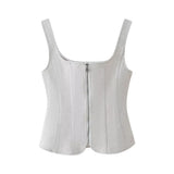 2025 New Women's Street Fashion Zipper