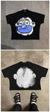 Printing Of Men's T-Shirt Blutosatire Billdog Cotton Oversized