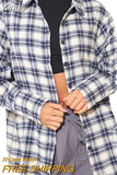 Spring Autumn Tops Women Plaid Shirts Loose Oversize Blouses Casual Flannel Female Top Long Sleeve shirts