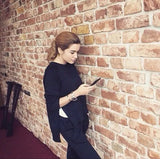 New Two-Piece Suit Irregular Fork Set Women's