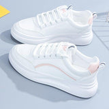 Surface Breathable Small White Shoes Women 2025 Summer New Korean Version Of Sports Casual Shoes With Thick Plate Shoes Women's