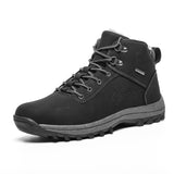 Winter High-Top Men's And Women's Shoes Warm Plus Velvet Shoes Men's Shoes Outdoor Snow Boots Anti-Slip Hiking
