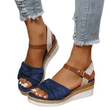 New Sandals Women's Bow Rope Soles Light Women's Shoes Fish Mouth Thick-Soled