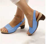 Explosion Of Women's Shoes In The Thick Heel Sandals Direct Wish Heel Shoes
