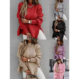 Irregular Collared Strap Bat Sleeve Knitted Shirt Women Early Autumn High-Level Feeling Unique To Super-Good-Looking
