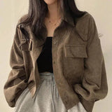 Academia Cropped Corduroy