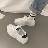 And Autumn Women's Shoes 2025 Spring New Official Casual Shoes Shoes Women Thick Background Small White Shoes