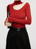 Bottomed Knitted Women's 2025 Autumn And Winter Fashion Comfortable Soft Temperament With A Small New Long-Sleeved