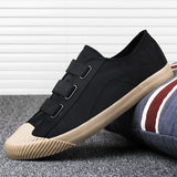 Autumn New Men's Foot Pedal Canvas Shoes Korean Version Of Fashion Shoes Casual Old Beijing Cloth Shoes Spring And Autumn