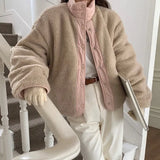 Reversible Lamb Wool Oversized JacketOutfit