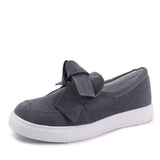Lefu Shoes Women's Large Size 2025 Spring And Autumn Bows Shallow Mouth Single Shoes Thick Sole Casual Lazy Single