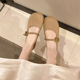 Mary Jane Shoes Soft Soles Of Shallow Single Shoes Spring New Small Fragrant Wind With Soft Soles Do Not Tired Women