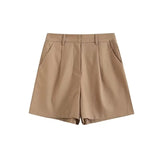 Women's Linen-Blend Vests In Spring And Summer 2025S + Shorts Sets Of Trendy