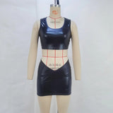 Zingj Style 2023 Summer New Sexy Tight Crop Vest Package Hip Short Skirt Suit
