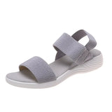 Sandals 2025 New Summer Casual Fashion Wear Flat-Bottomed Beach-In-Word Large-Size