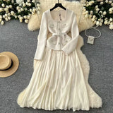 Luxury Famous 媛风 High-End Dress Women Winter Square To Receive Waist Thin Design Niche Temperament
