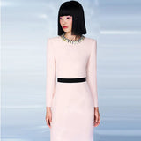 Early Spring New Star Fashion Temperament Simple Diamond Nails Color Long-Sleeved