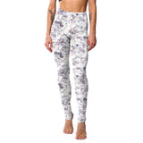 Classic Pink Blue Printed Cropped