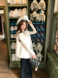 Hairy Vest Women's New Korean Senior Sensing Fur Coat Hairy Horse Jacket Backpack In Autumn/Winter