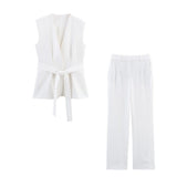 Women's Women's Belt Vest Horn