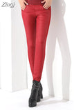 Women's Trousers Winter 2023 New Winter Pants Women White Color High Waist Duck Down Pants For Women Female Thick