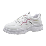 The Casual Shoes Women 2025 Autumn New Round Head Low Help In Korean Version Of The Student Small Old Father