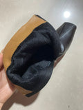 Zingj Soft Korean Leather High Heel Ankle Boots Women's Thin Heel Women's Shoes Side Zipper Is Comfortable-Outfit