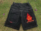 Denim Shorts Men's Spring / Summer 2024 Trendy Denim Trousers Loose Casual