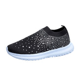 Spring And Autumn New Fashion Leisure Water Drilling Flying Women's Sports Style Casual Women's Single