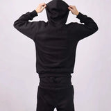 New CRADE Hooded Sportswear Two Pairs Of Pants With Men's And Women Embroidery