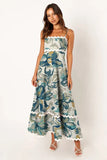 Zingj Summer New Solid Color Lace Stitching With Elegant Strapless Oversized Hem