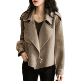 Wind New Hair Suit Female British Wind Autumn And Winter Small Ocean Gas Loose French Short