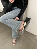 Flip-Flops Women Wear 2025 Summer Fashion Round Head Thick-Soled Casual Slippers With Skirt Temperament Women's