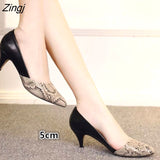 Small Fresh Two Wear Single Shoes 2023 Fall New Thick with Shallow Mouth Womens Shoes Elegant Square Head High