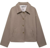 Women's Clothing Explosion Collar Button Loose