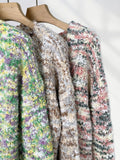 Zingj Waxy Thick Color Knit Cardigan Autumn New Seahorse Hair Short Sweater Coat Small Jacket Sweet