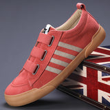 The Autumn Of 2025, The New Men's Shoes Korean Version Of The Trend Casual Shoes Breathable Comfortable Board Shoes Soft-Soled Permeable Board Shoes Men's Men's