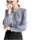 White Shirt Female Long Sleeve Spring Design Fashion Niche Shirt Professional