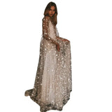 Summer New Dress Wish Women's Solid Color Perspective Showback Dress Dress
