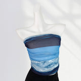 Zingj Anti-Slip Double Mesh Wipe Chest Top Design Sense Short Beautiful Inside The Hot Girl Outside The Vest