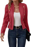 Autumn And Winter Large-Size Women's Coat Cardigan Suit Multi-Grain