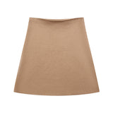 Women's INS Burst Women's Simple Loose Knitted Coat Mini-Skirt