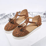 Fashion Flat-Soled Sandals Comfortable Large-Size Women's Shoes 35-43 Yards Twi-Sold Single