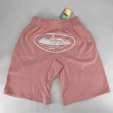 Ship High Street Print Logo Shorts In Trend Hic Hops Casual Trousers Men And