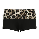 Hottie Letter Print Bag Hip Shorts Sexy Skinny Peach Hips Hot