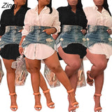 Women Tracksuit Two Piece Set Skirt Dress Tracksuit Streetwear Clothes For Women
