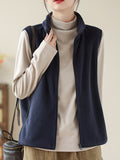 Autumn And Winter New Mother Dress Rocking Velvet Horse Clip Warm Casual Coat Women Fashion Shoulder Vest