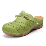 Bag Head Cool Drag Woman 2025 Summer New Slope And Women's Sandals Thick Soles Hollow Round Head Wearing